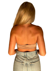 CUBAN LINK HALTER TOP