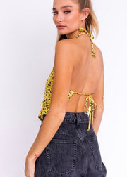 LEOPARD TOP
